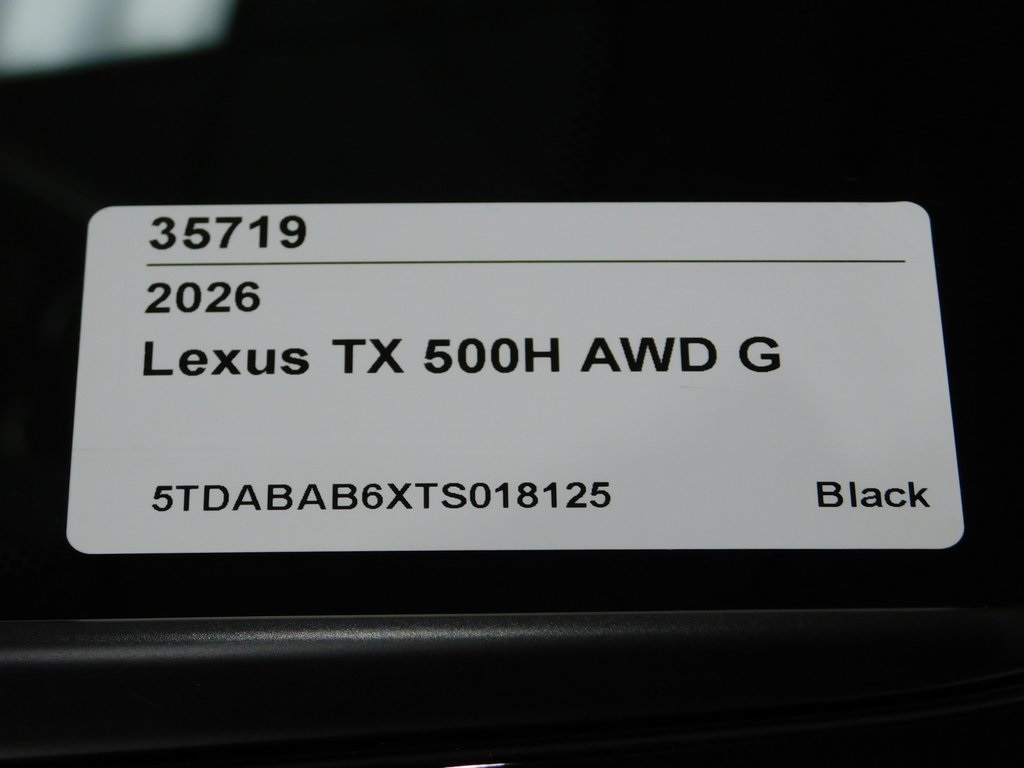 Lexus TX 500h F SPORT Luxury AWD 2026