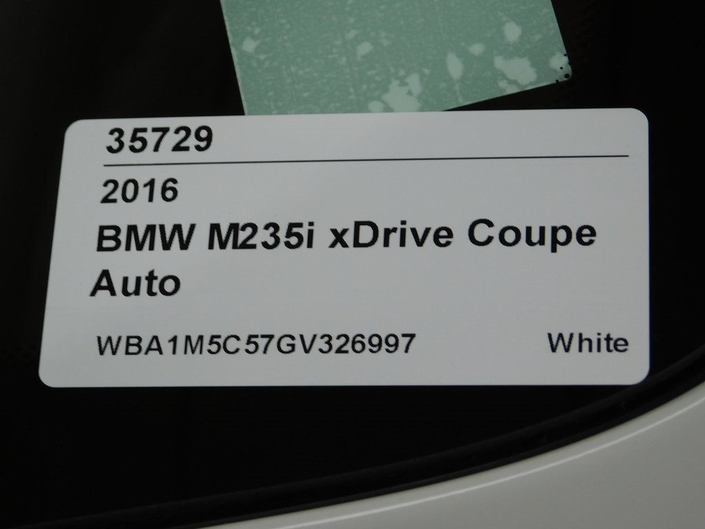 BMW 2-Series M235i xDrive Convertible 2016