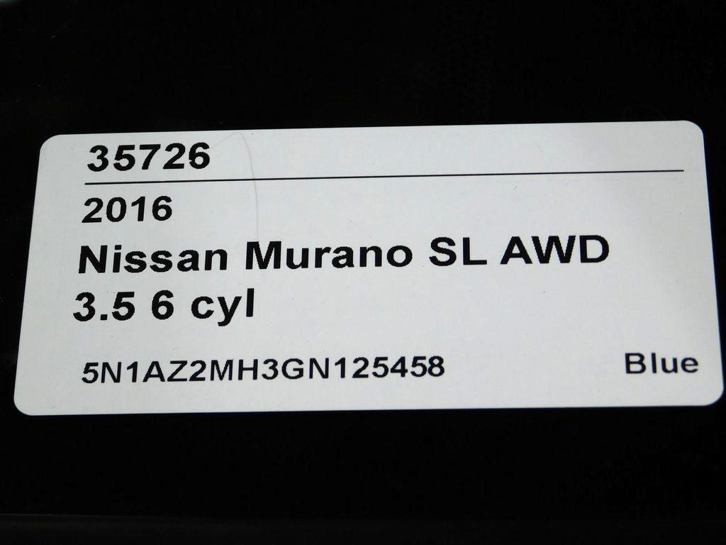 Nissan Murano SL AWD 2016