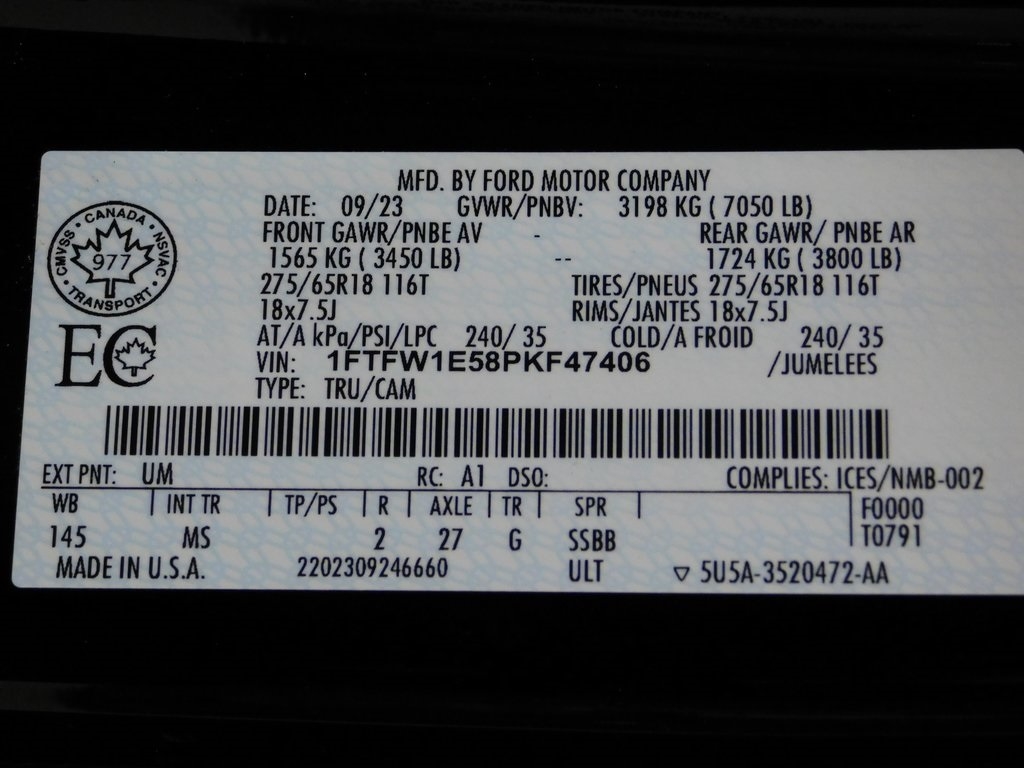 Ford F-150 XLT SuperCrew 5.5-ft. Bed 4WD 2023