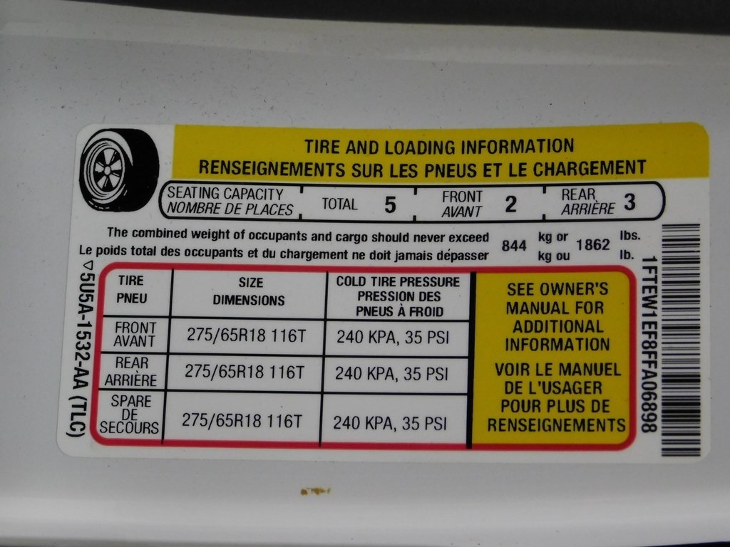 Ford F-150 XLT SuperCrew 6.5-ft. Bed 4WD 2015