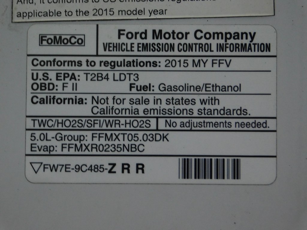 Ford F-150 XLT SuperCrew 6.5-ft. Bed 4WD 2015