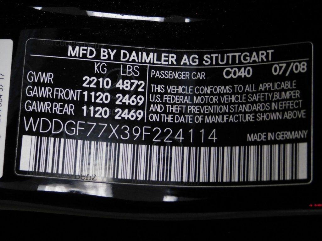 Mercedes-Benz C-Class C63 AMG Sport Sedan 2009