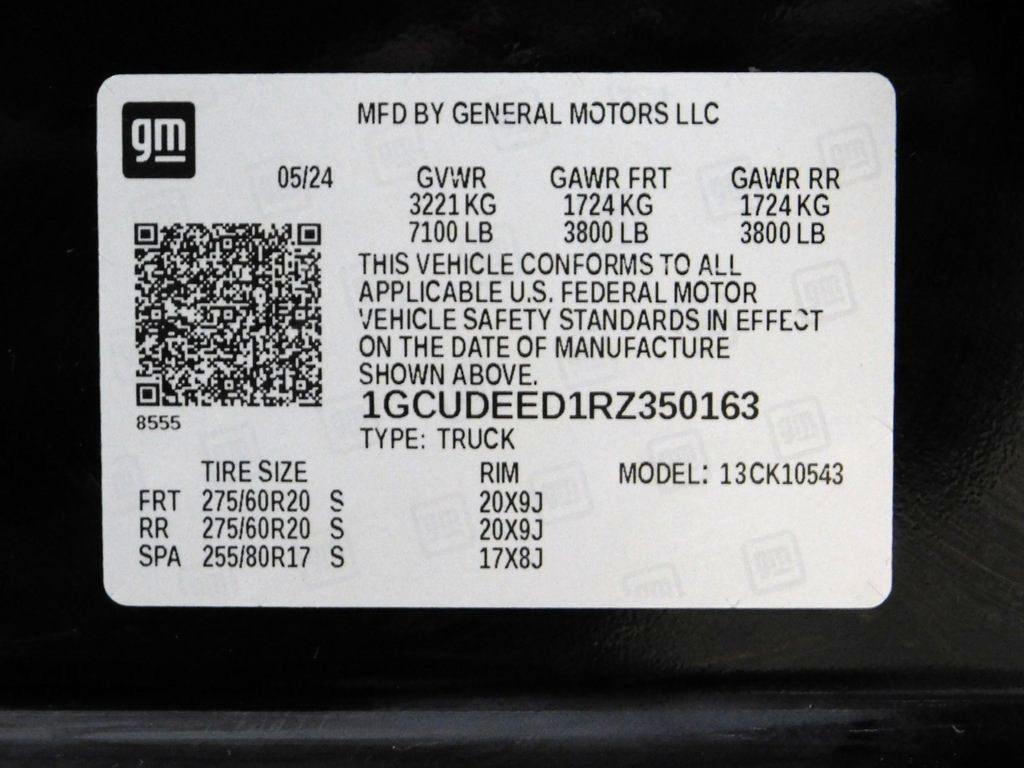 Chevrolet Silverado 1500 RST Crew Cab 4WD 2024