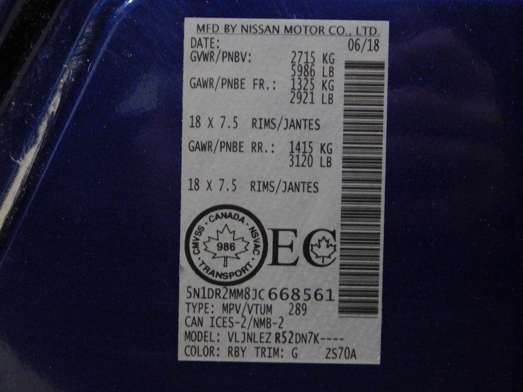 Nissan Pathfinder SV 4WD 2018