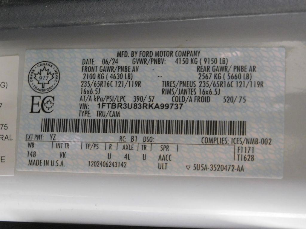 Ford Transit 250 Van High Roof w/Sliding Pass. 148-in. WB EL 2024