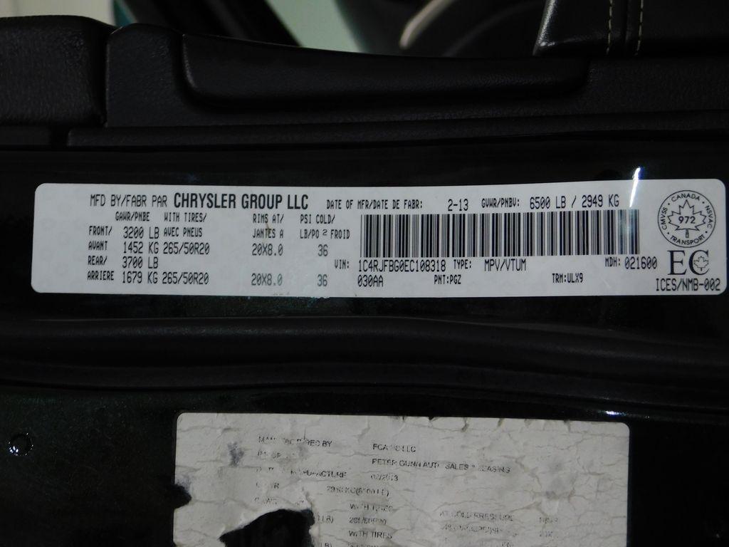 Jeep Grand Cherokee Limited 4WD 2014