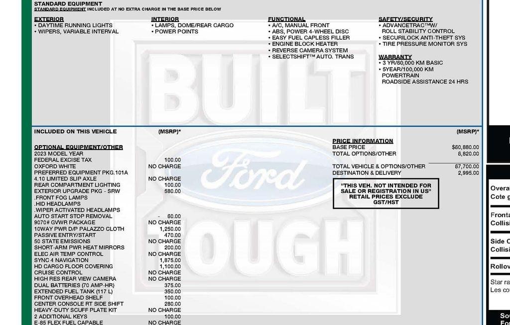 Ford Transit 250 Van High Roof w/Sliding Pass. 148-in. WB 2023