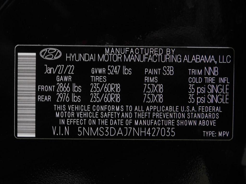 Hyundai Santa Fe SEL AWC w/Premium Package 2022