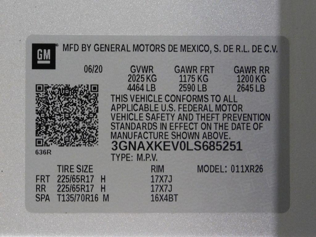 Chevrolet Equinox LT 2WD 2020