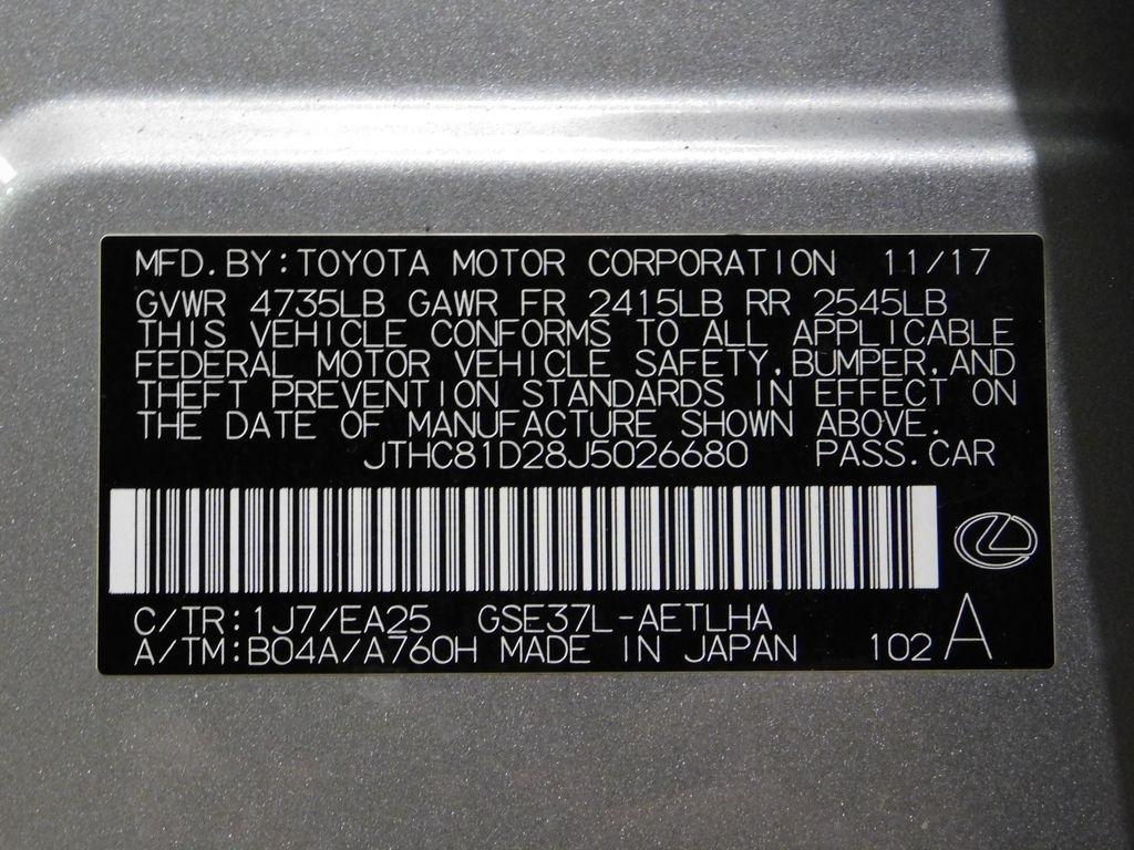 Lexus IS 300 RWD 2018