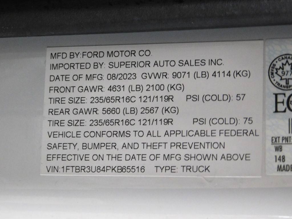 Ford Transit 250 Van High Roof w/Sliding Pass. 148-in. WB EL 2023