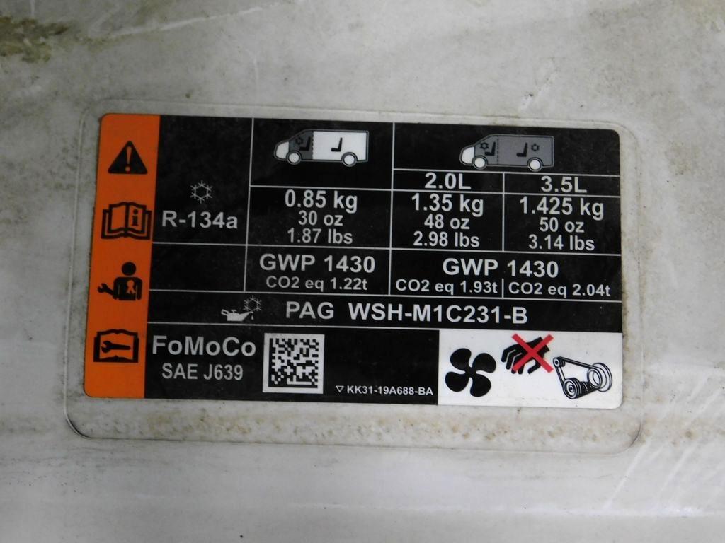 Ford Transit 250 Van High Roof w/Sliding Pass. 148-in. WB 2022