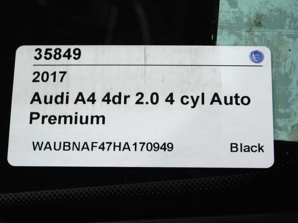 Audi A4 2.0T Progressiv quattro Sedan 2017