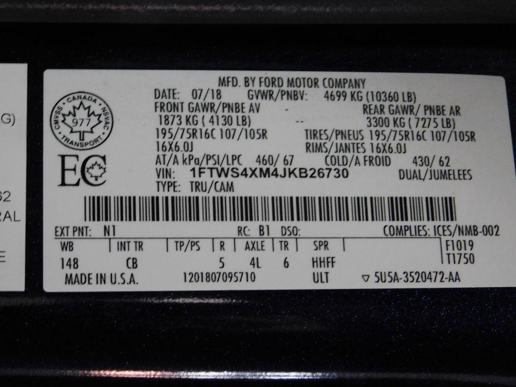 Ford Transit 350 Van HD High Roof 10360lb GVWR Pass. Slide EL 2018