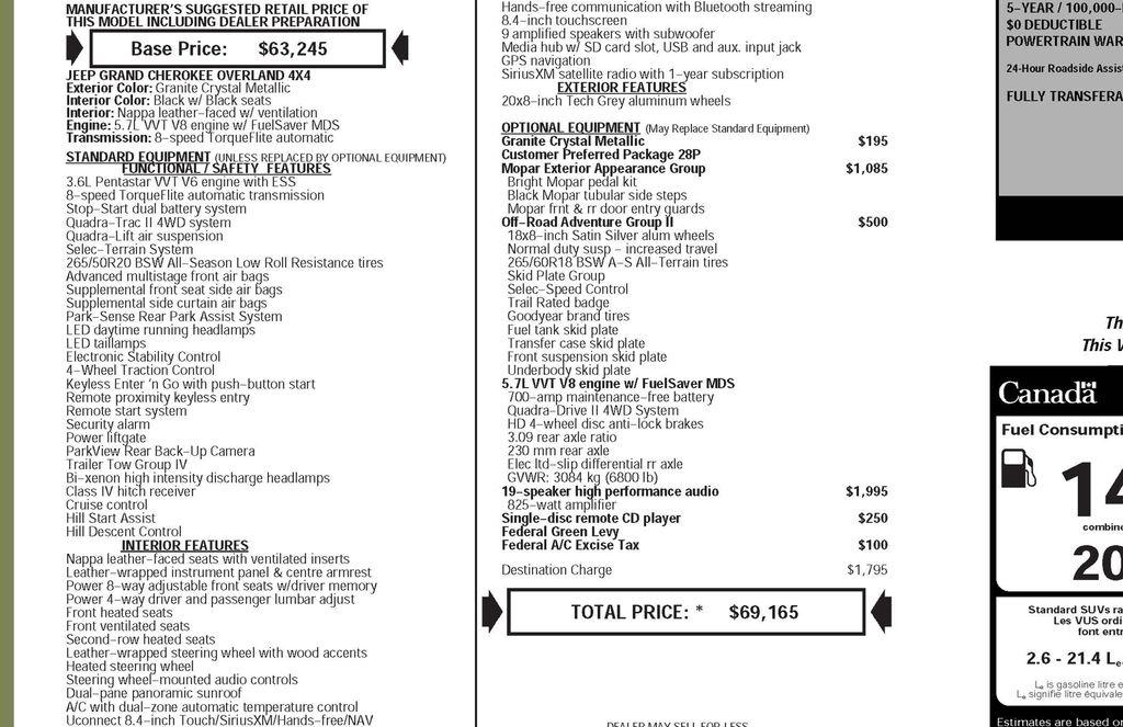 Jeep Grand Cherokee  2017