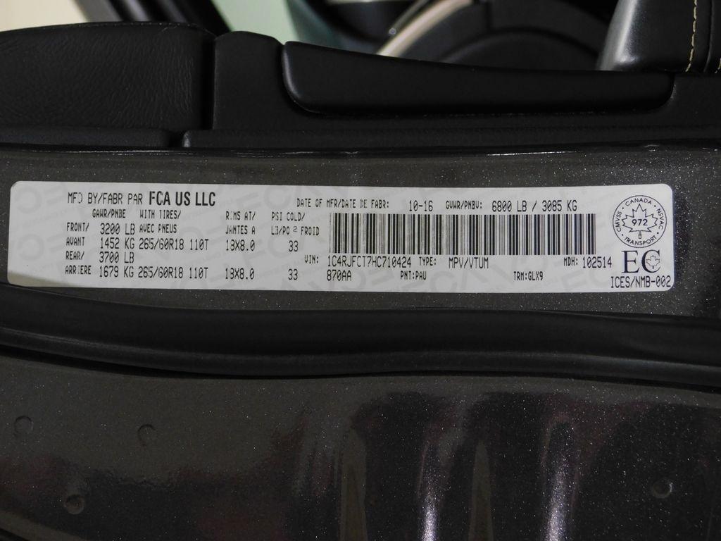 Jeep Grand Cherokee  2017