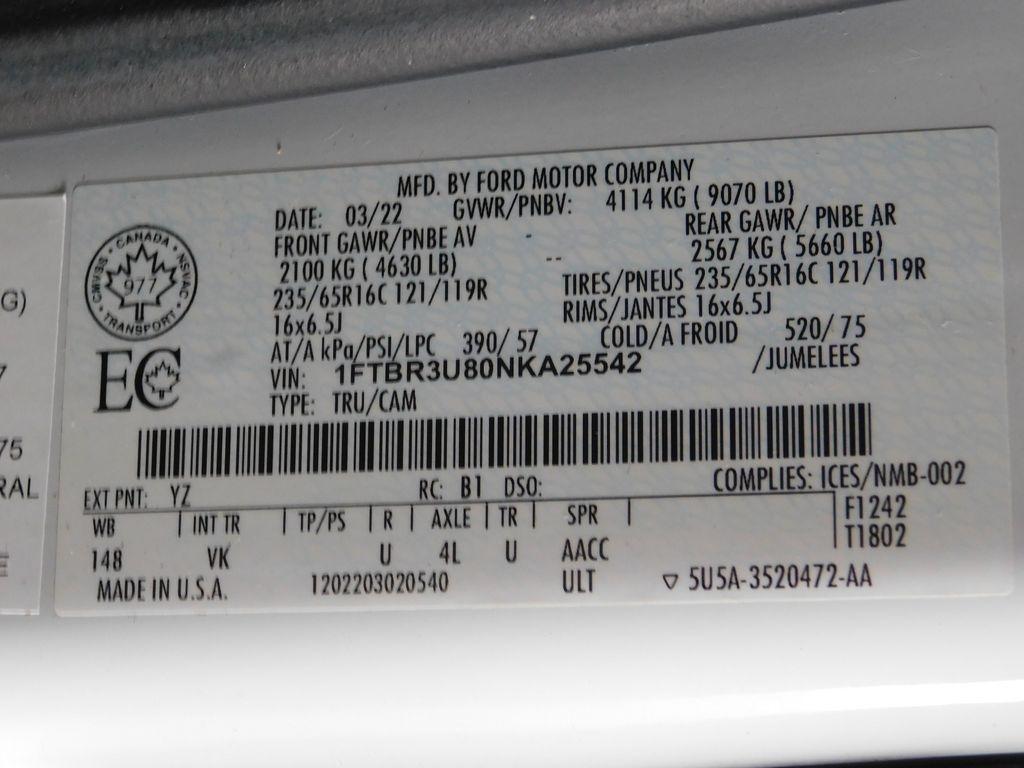 Ford Transit 250 Van High Roof w/Sliding Pass. 148-in. WB EL 2022