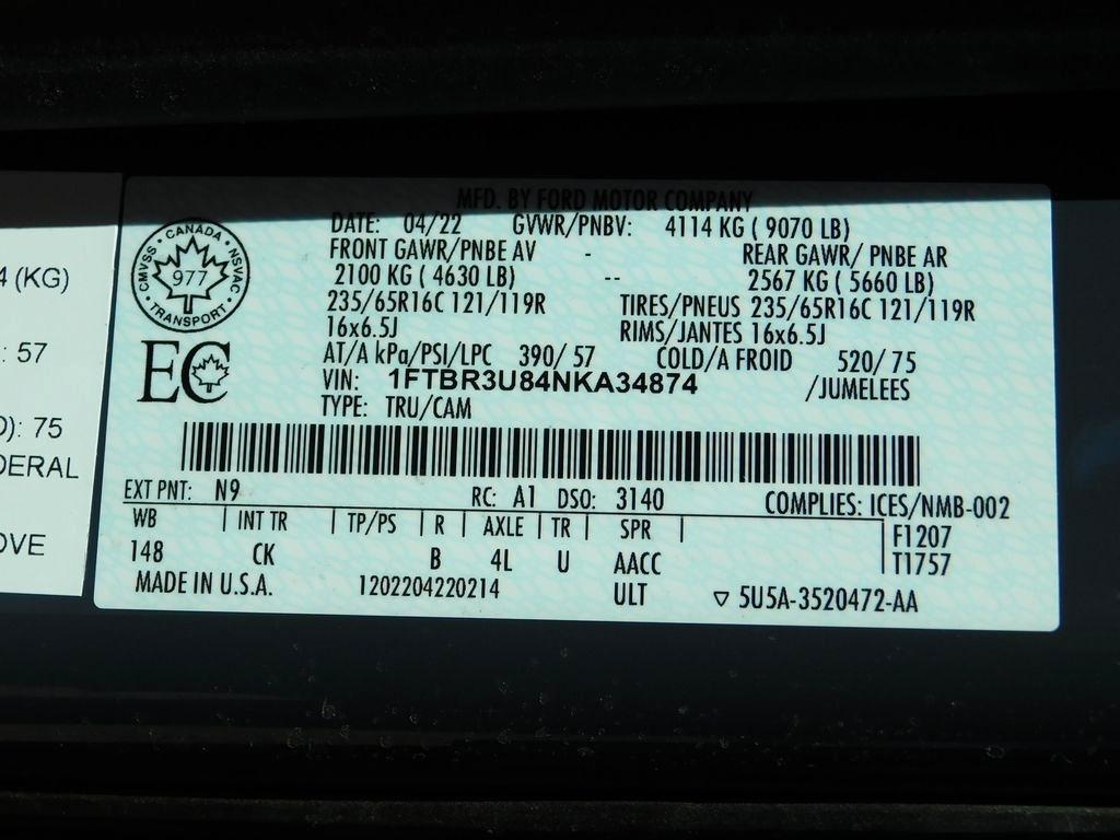 Ford Transit 250 Van High Roof w/Sliding Pass. 148-in. WB EL 2022