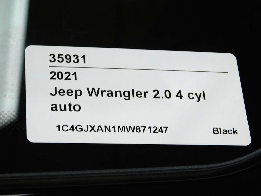 Jeep Wrangler Sport 2021