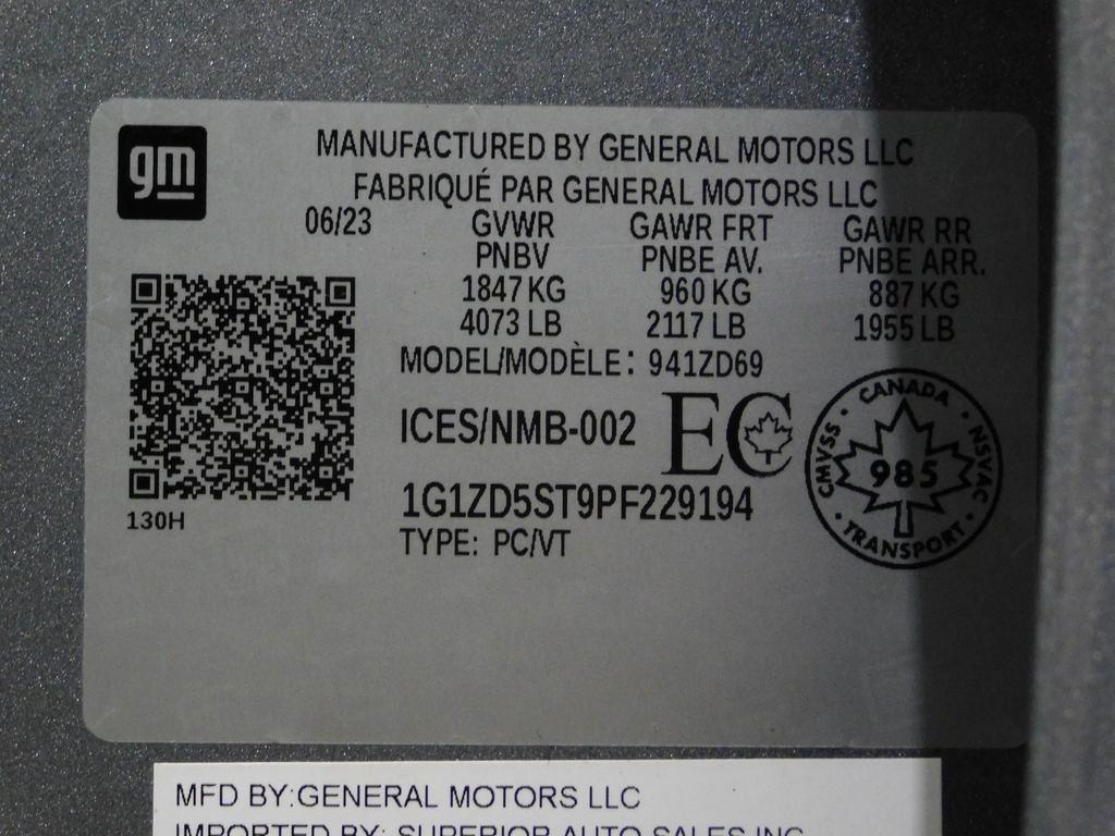 Chevrolet Malibu 1LT 2023