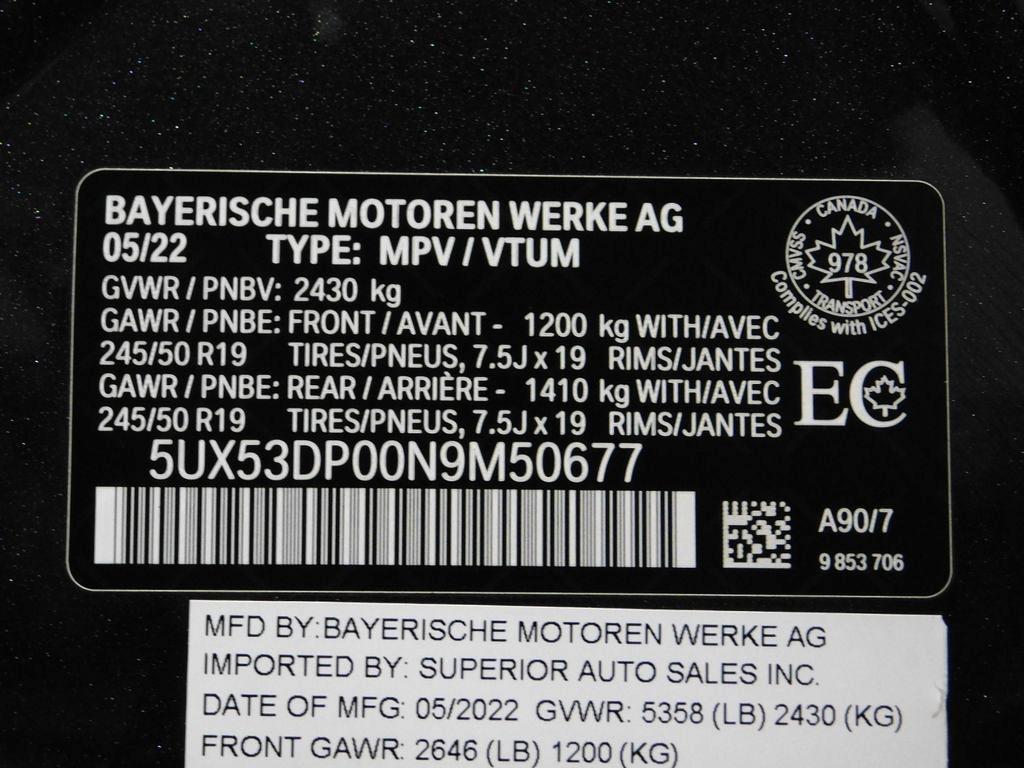 BMW X3 sDrive30i 2022