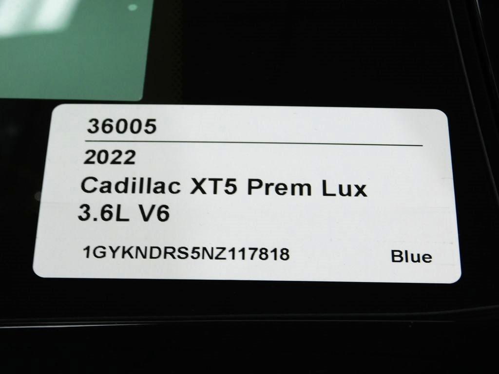 Cadillac XT5 Premium Luxury AWD 2022