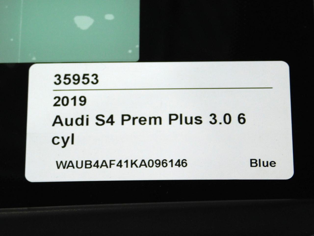 Audi S4 Premium Plus quattro 2019
