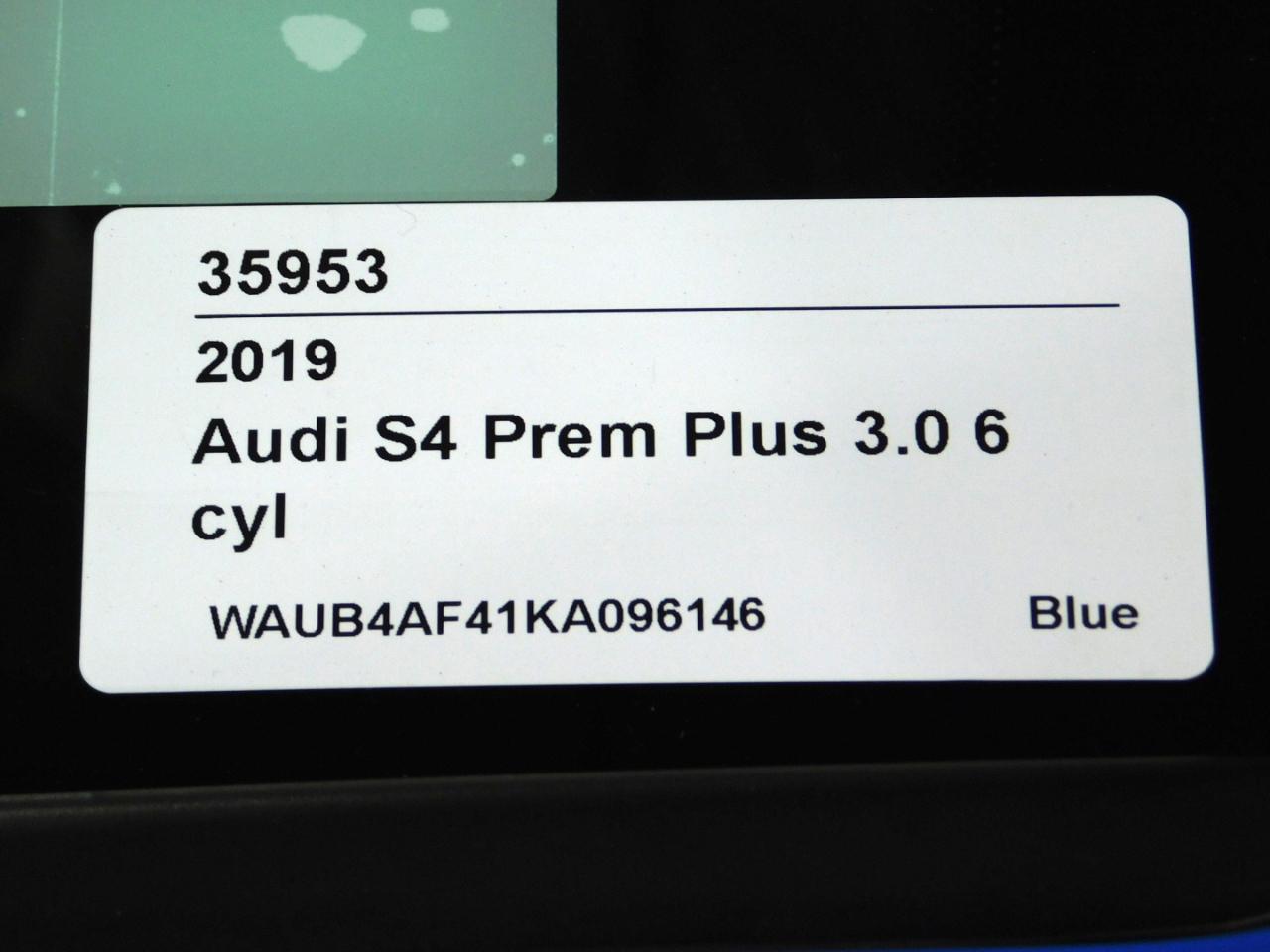 Audi S4 Premium Plus quattro 2019