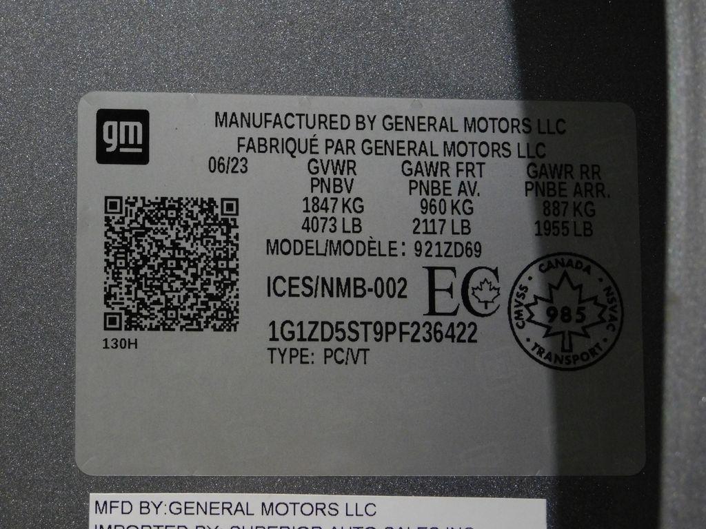 Chevrolet Malibu 1LT 2023