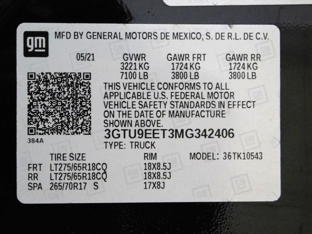 GMC Sierra 1500 AT4 Crew Cab Long Box 4WD 2021