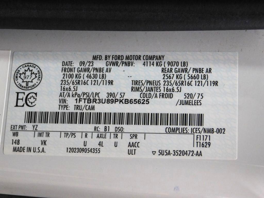 Ford Transit 250 Van High Roof w/Sliding Pass. 148-in. WB EL 2023