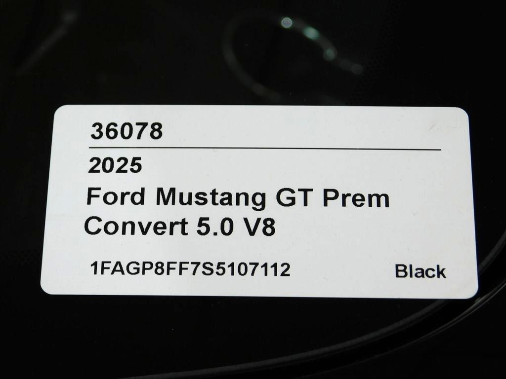 Ford Mustang GT Premium Convertible 2025