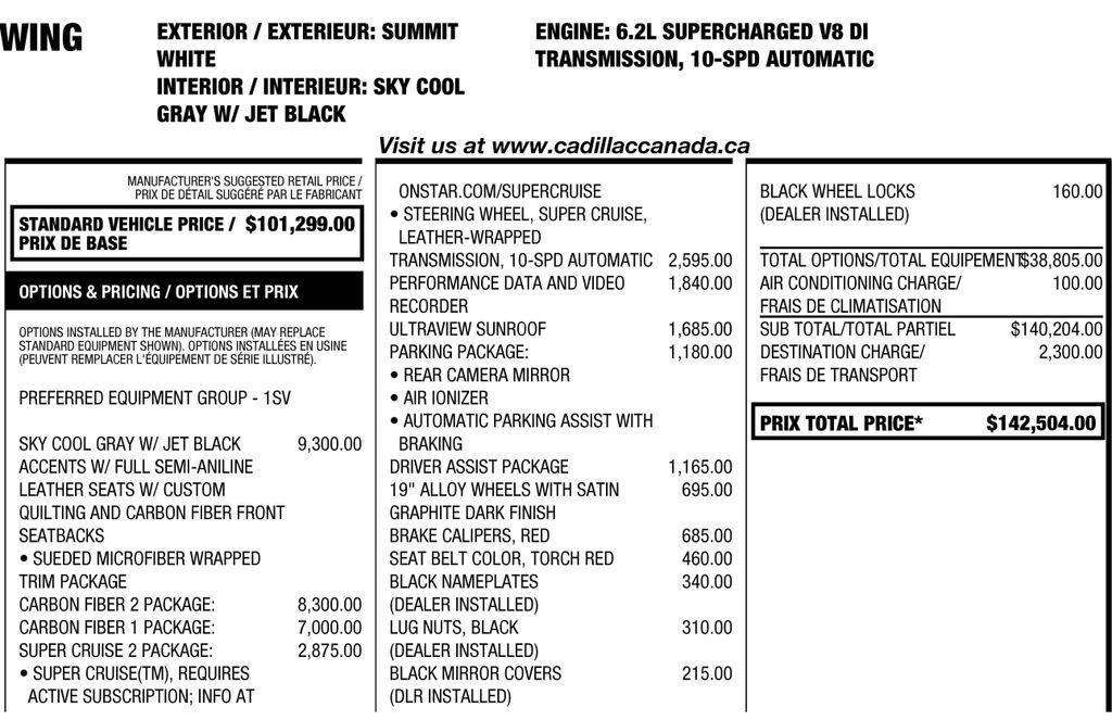 Cadillac CT5-V Blackwing  2024