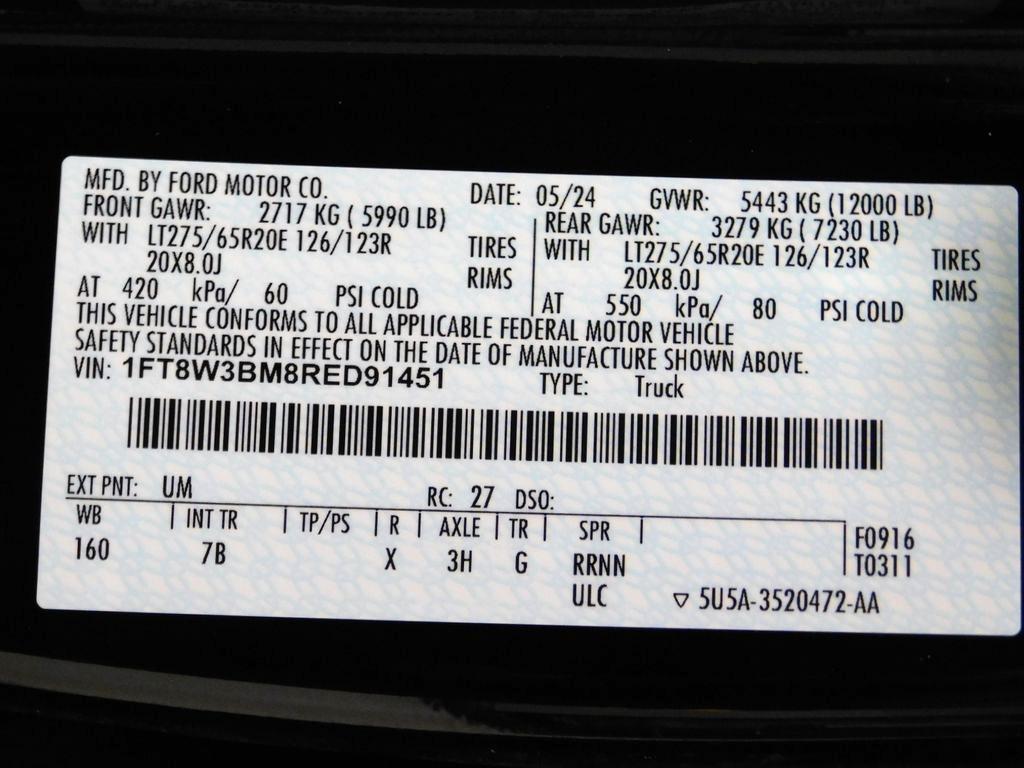 Ford F-350 SD Platinum Crew Cab Long Box 4WD 2024