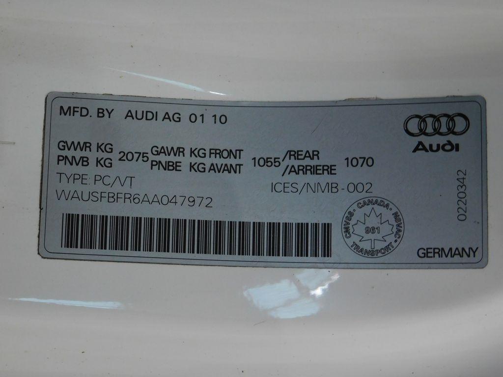 Audi A5 Coupe 2.0T quattro Manual 2010