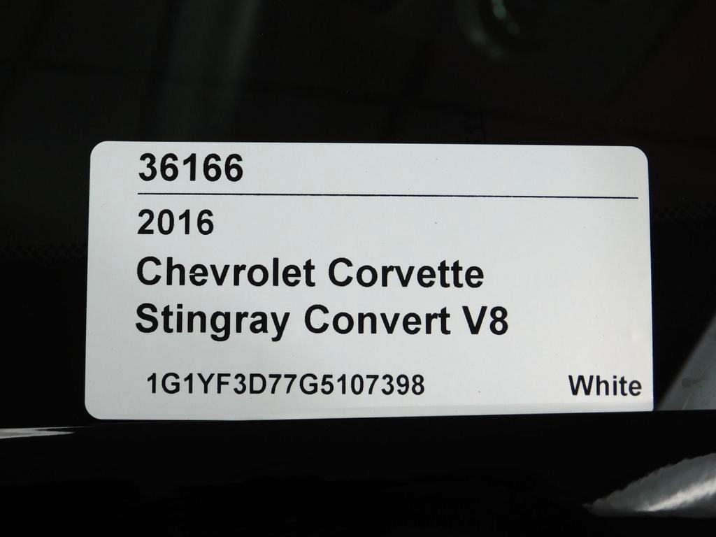 Chevrolet Corvette 3LT Convertible 2016