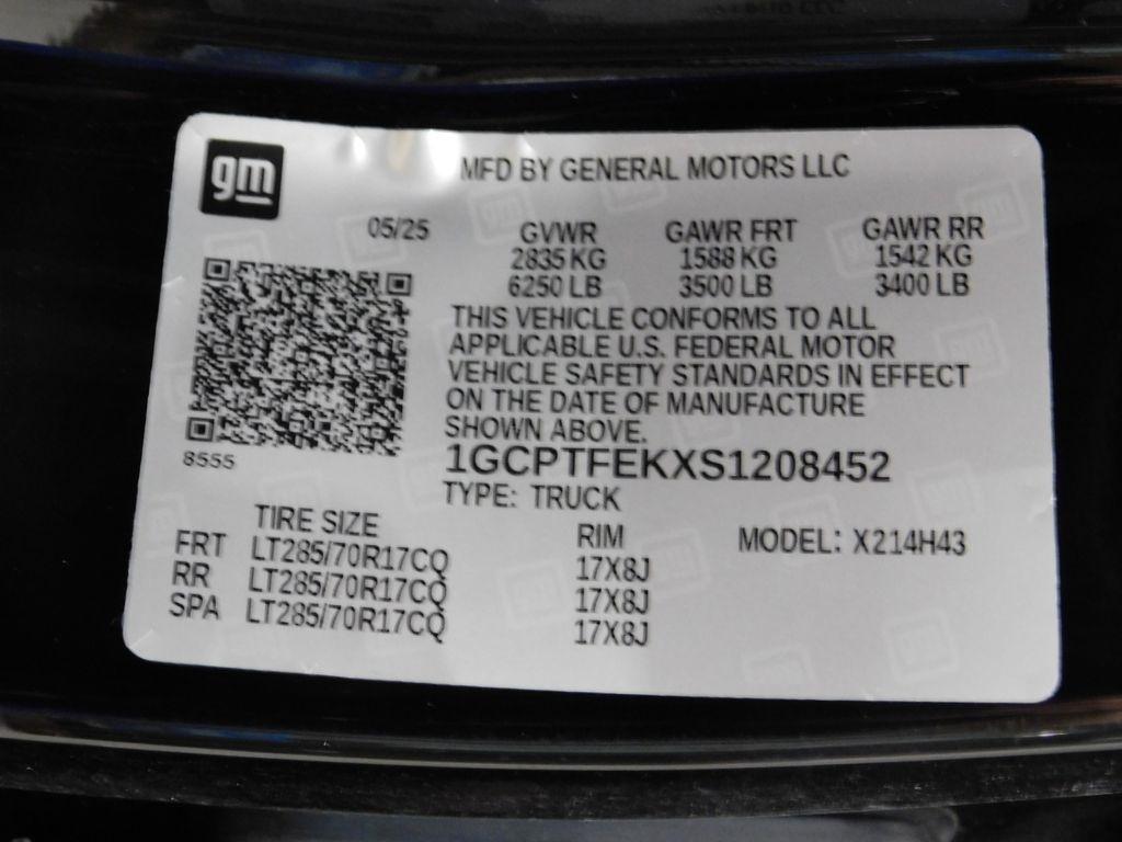Chevrolet Colorado ZR2 Crew Cab 4WD 2025