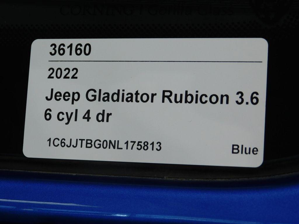 Jeep Gladiator Rubicon 2022