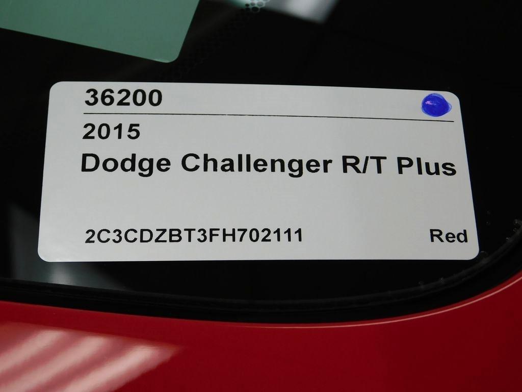 Dodge Challenger R/T Plus 2015