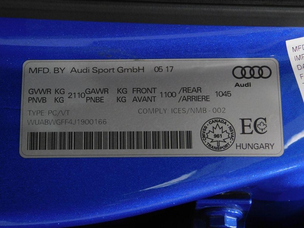 Audi RS3 Base 2018