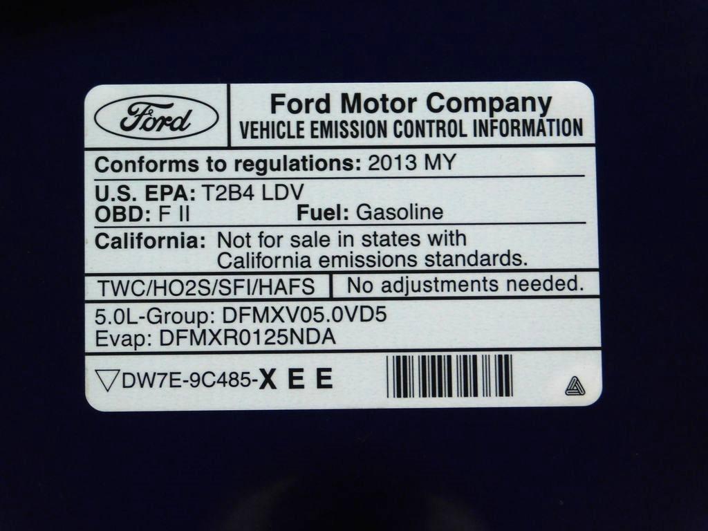 Ford Mustang GT convertible 2013