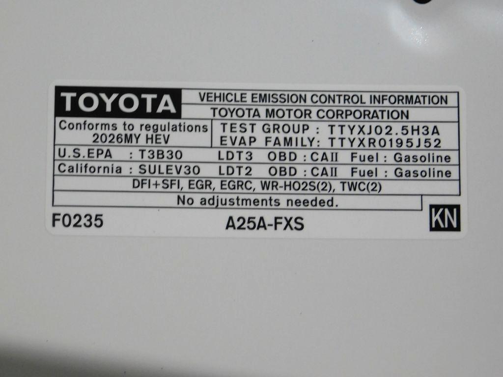 Toyota Sienna Unknown 2026