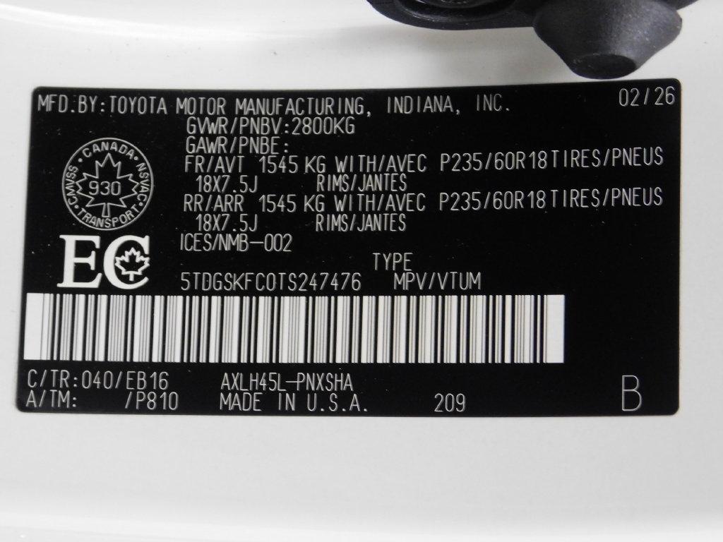 Toyota Sienna Unknown 2026