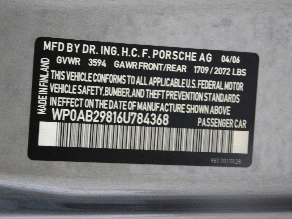 Porsche Cayman S 2006