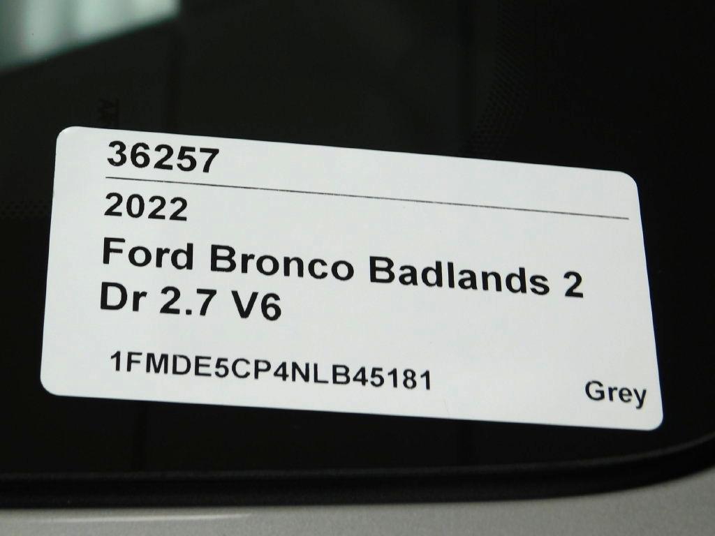 Ford Bronco Badlands 2-Door 2022
