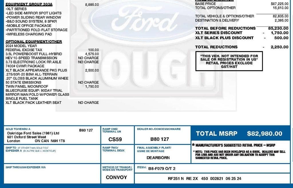 Ford F-150 XLT SuperCrew 4WD 2024