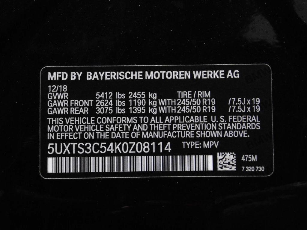 BMW X3 M40i 2019