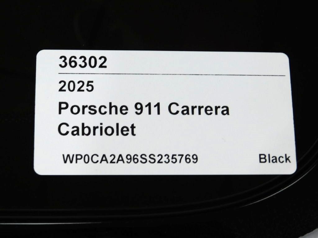 Porsche 911 Carrera Cabriolet 2025