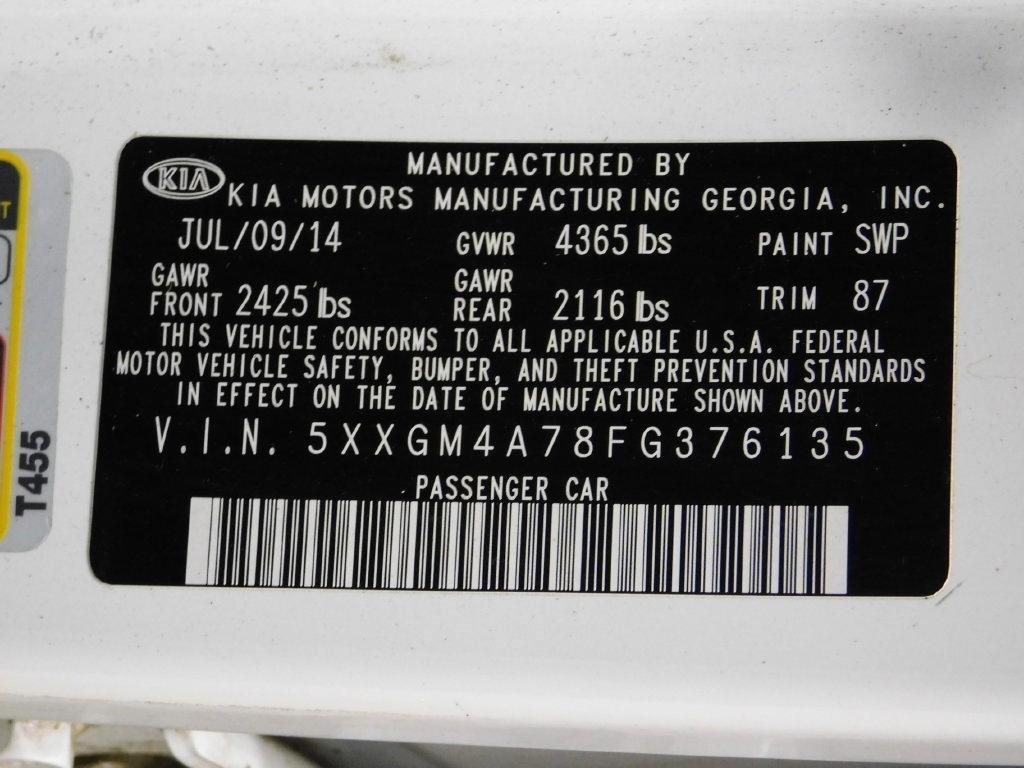 Kia Optima LX 2015